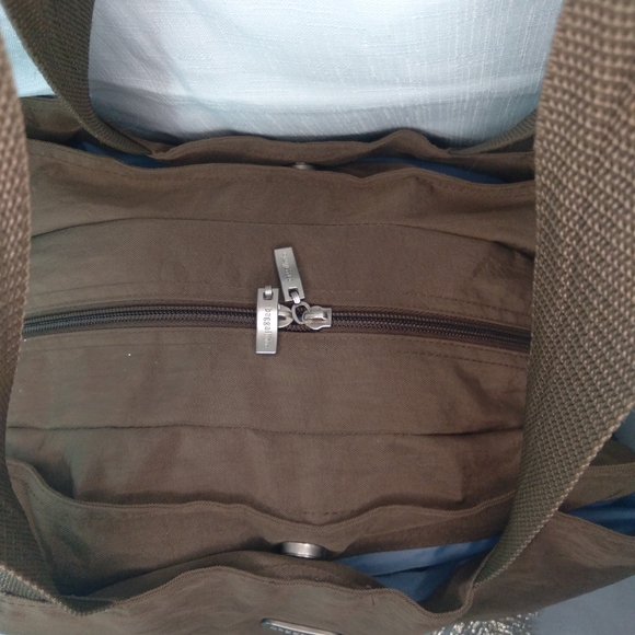 Big brown and blue baggallini bag - Picture 2 of 4